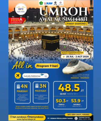 UMROH AWAL MUSIM 1448H – PAKET DIAMOND