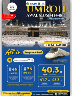 UMROH AWAL MUSIM 1448H – PAKET SAPPHIRE